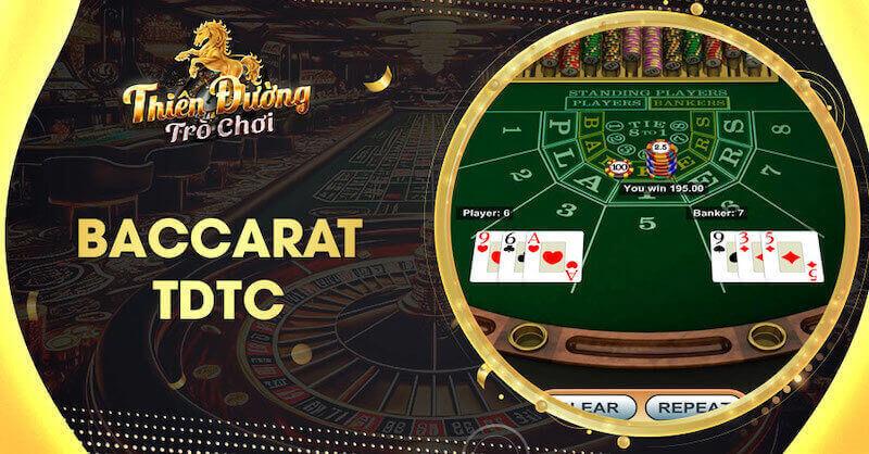 Baccarat TDTC - Game Bài Quốc Tế, Đổi Thưởng Hấp Dẫn 6 Giới thiệu game bài Baccarat TDTC.
