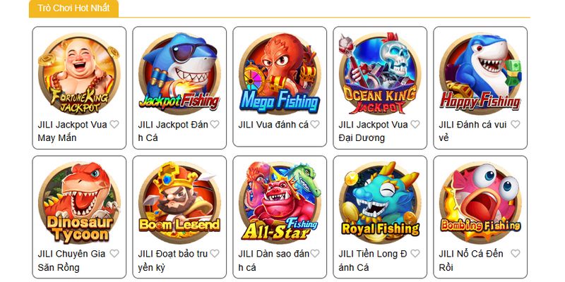 JL Bắn cá - Sảnh giải trí online đồ họa đẹp, nội dung cuốn 6 Giới thiệu sảnh JILI bắn cá