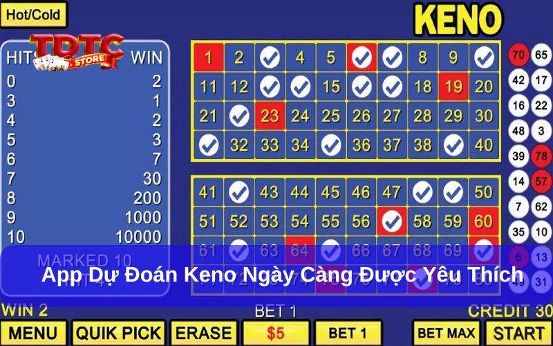 Top 3+ app dự đoán Keno độ chính xác cao được yêu thích 1 App dự đoán Keno Vietlott hỗ trợ người chơi rất nhiều