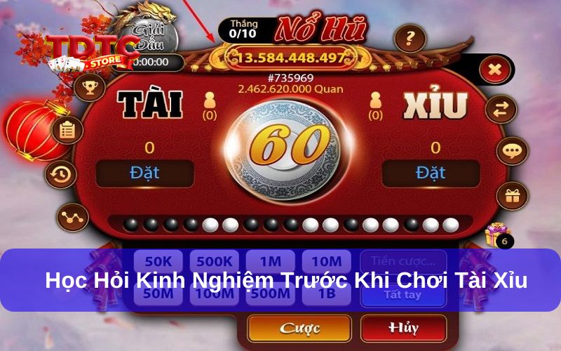 Thực hư câu chuyện bán nhà vì game tài xỉu – Kinh nghiệm 3 Chơi tài xỉu cần học hỏi kinh nghiệm và chiến thuật