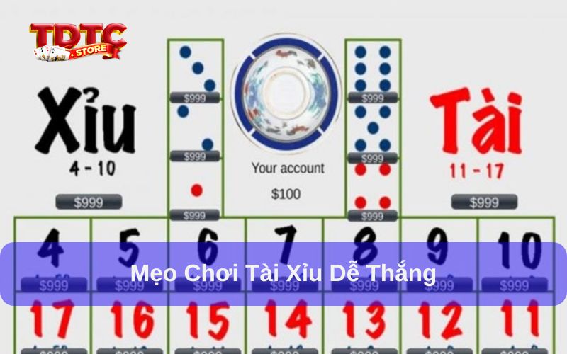 Luật chơi tài xỉu - Bật mí mẹo chơi đánh đâu thắng đó 3 Chia sẻ một mẹo chơi tài xỉu hữu ích