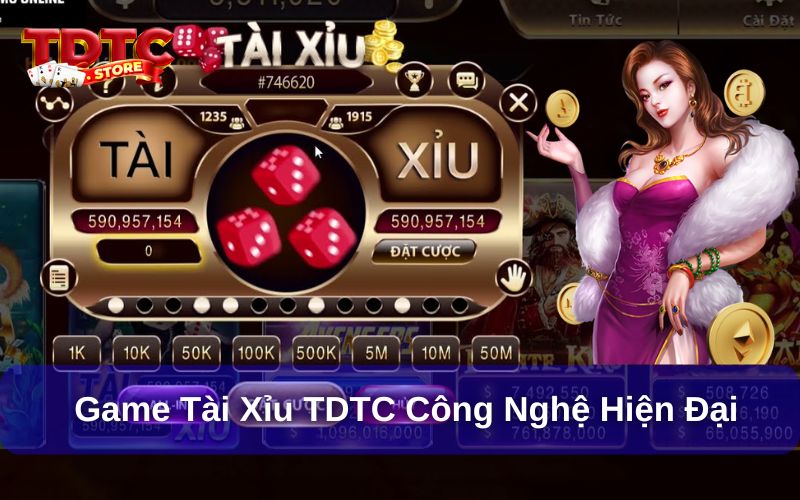 Top game tài xỉu xanh chín, hot nhất tại Việt Nam 2025 3 Tài xỉu TDTC với công nghệ hiện đại