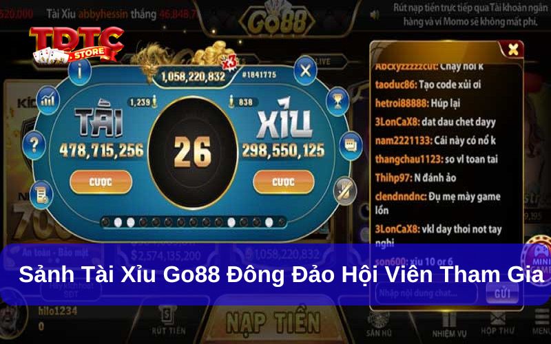 Tài xỉu Go88: Review từ A – Z cho các tân thủ tham khảo ngay 1 Chơi tài xỉu Go88 mang đến giây phút giải trí hấp dẫn